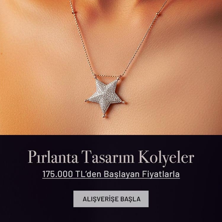 Pırlanta Tasarım Kolyeler