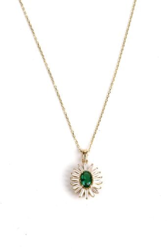 Taşlı Altın Kolyeler