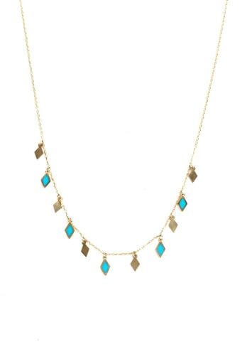 Geometrik Altın Kolyeler