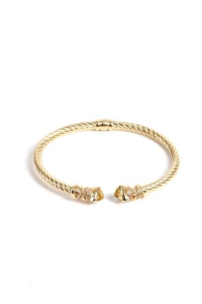 Altın Burgu Tasarımlı Taş Detaylı Bileklik